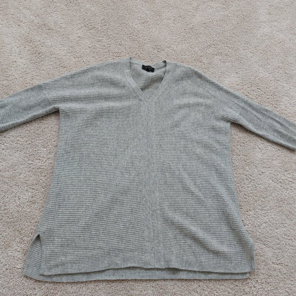 Charter Club Luxury Oversized Cashmere tunic shirt sweater